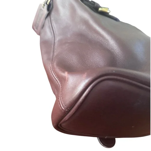Coach Soho Cornelia Brown Leather Backpack Vintage USA Creed H7H-4162 Brown 1997 - Picture 9 of 10